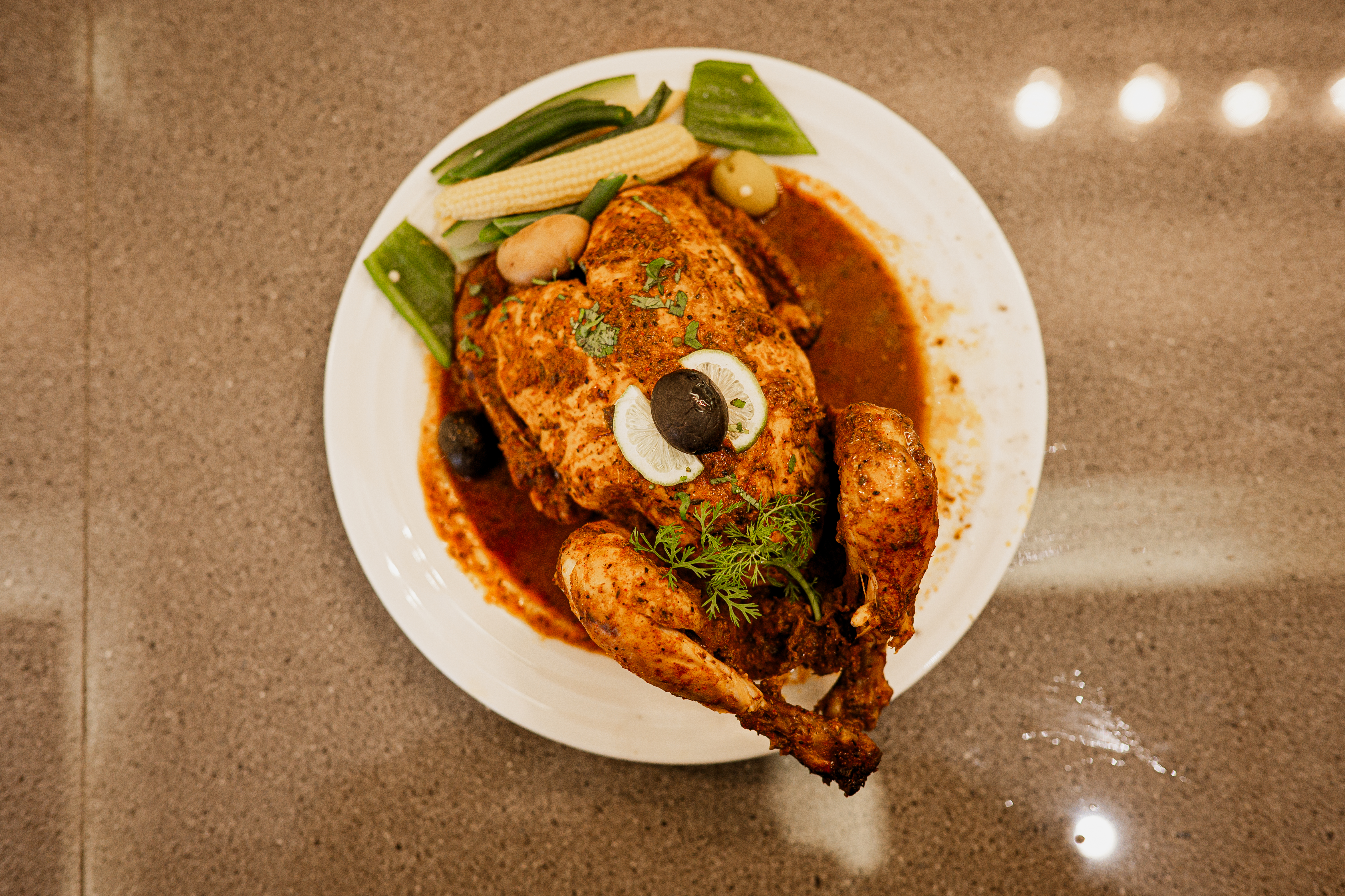 Signature dish at Regal Havens
