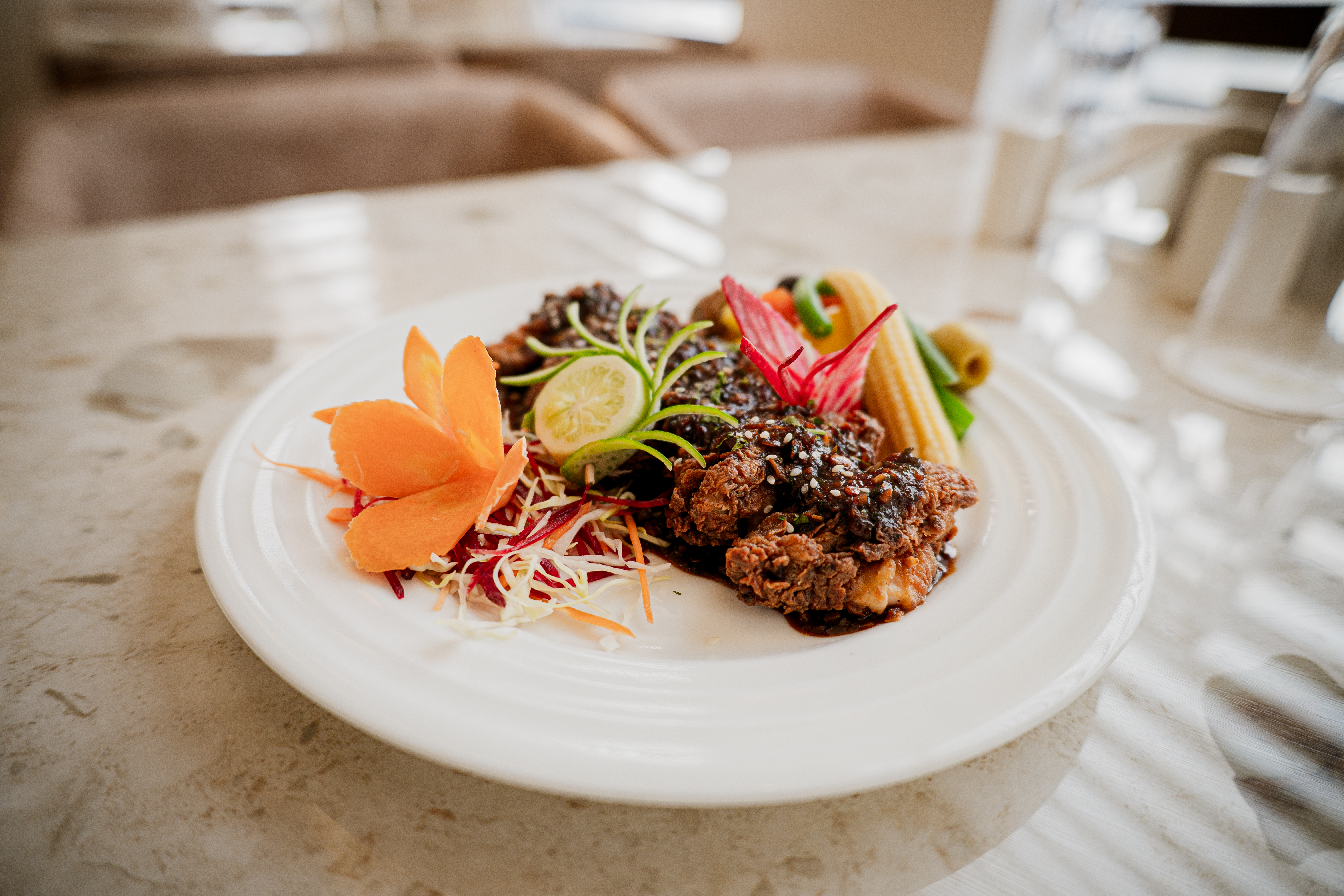 Dining presentation at Regal Havens
